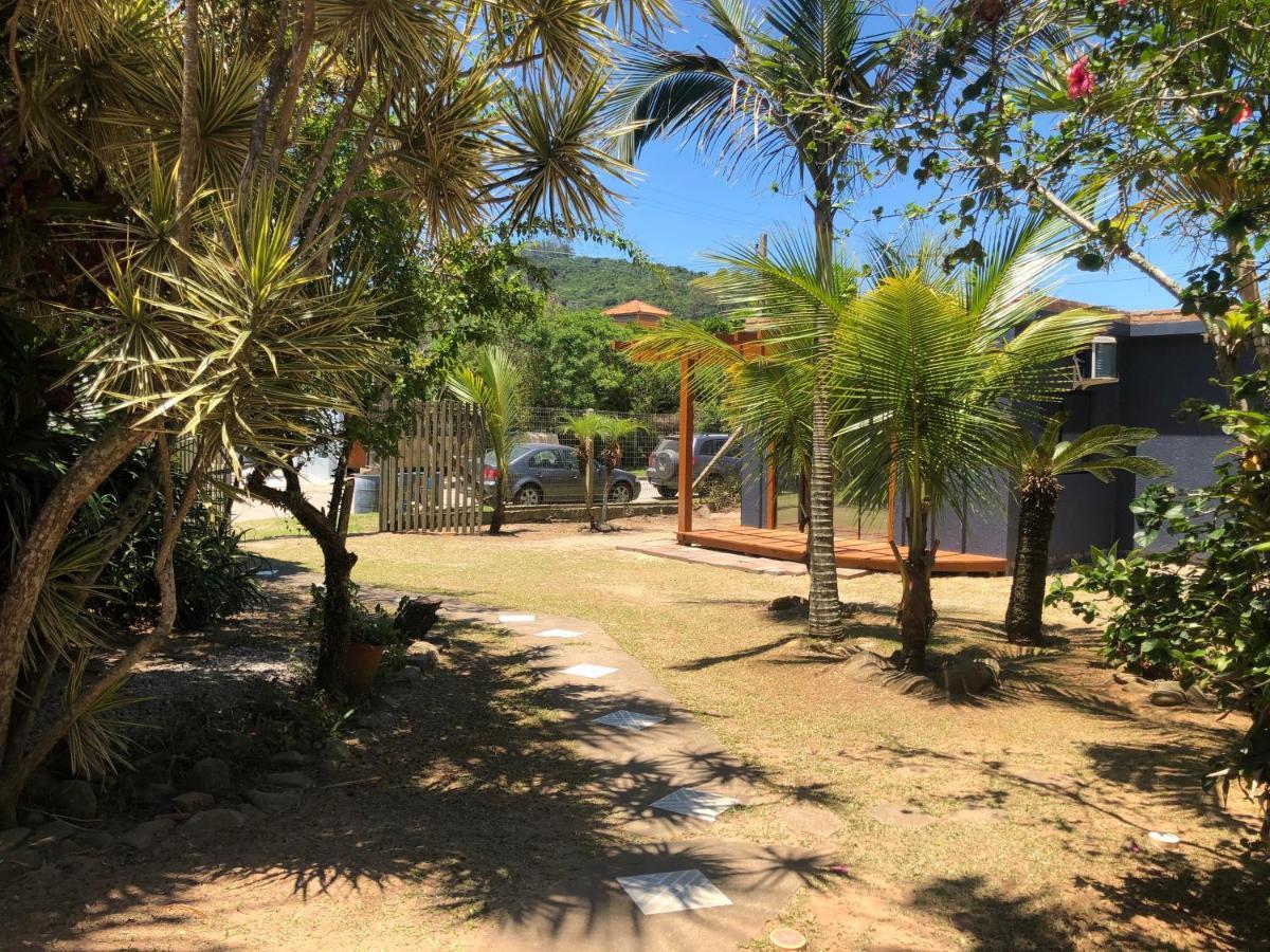 Chales Solana Localizados 50 Metros Do Mar Garopaba Exterior photo